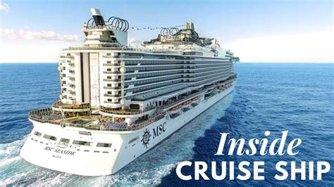 How It Looks Inside Cruise Ship Msc Seaside 2020 Youtube