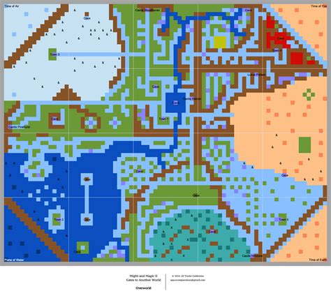 Might And Magic Ii Overworld Map Map For Pc By Spacec0wgoesmoo Gamefaqs