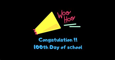 100 Days Of School Woohoo 100 Days Of School Sticker Teepublic