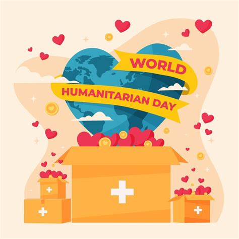 world humanitarian day concept 10507858 vector art at vecteezy