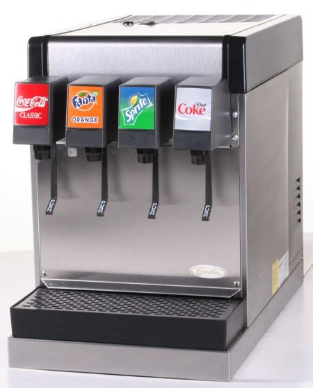 Ce00101 4 Flavor Counter Electric Soda Fountain System