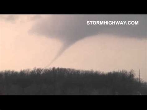 Jacksonville Tornado Video From Dan Robinson Storm Chaser Via
