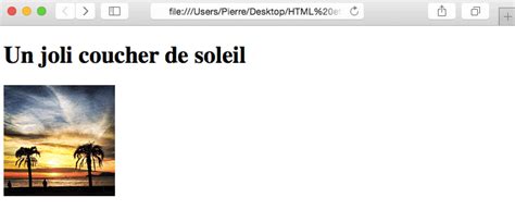Ins Rer Des Images En Html
