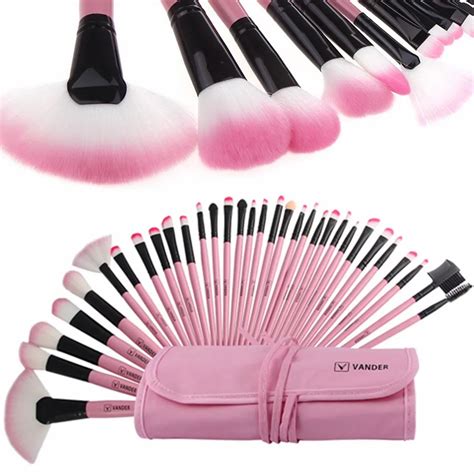 Vander Pink 32pcs Makeup Brush Set Professional Cosmetic Kits Brushes