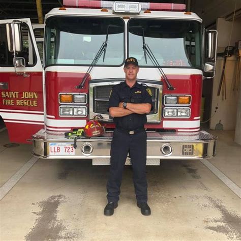 Fire Fighter Mark Higgins Promoted To Lieutenant Giver Saint John