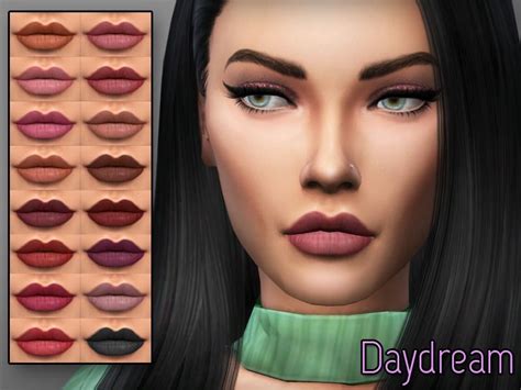 Comes In 16 Colours Found In Tsr Category Sims 4 Female Lipstick