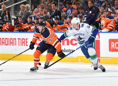 Edmonton Oilers Ends Season With A Win Over The Canucks