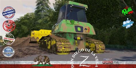 Fs19 Forestry Tractor Dozer Deere V15 Simulator Games Mods