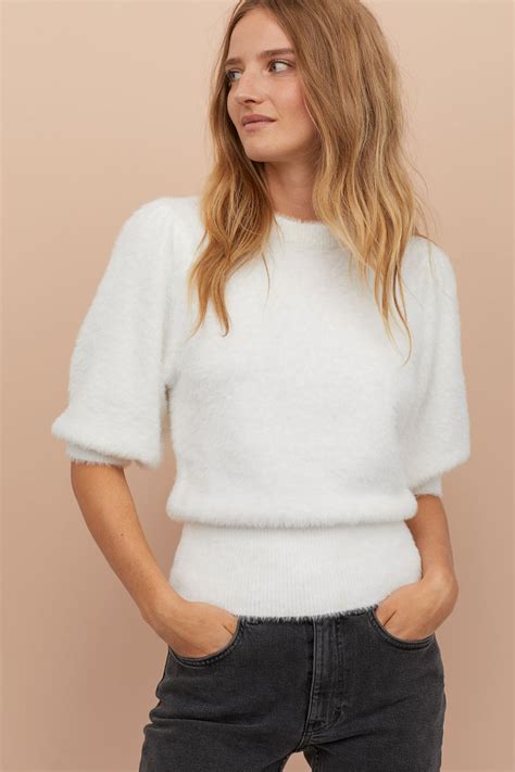 Fluffy Sweater Fluffy Sweater Sweaters For Women White Sweater Outfit
