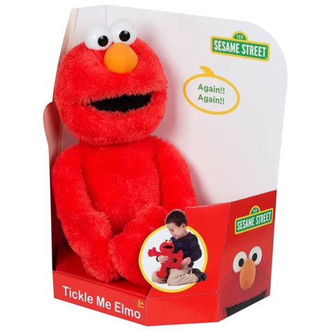Tickle Me Elmo Talking Cuddly Toy Plush Toys Bandm