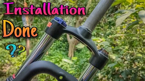 Lockout Suspension Fork Installation Process How To Install 29 Inch Fork On 27 5 Bike About