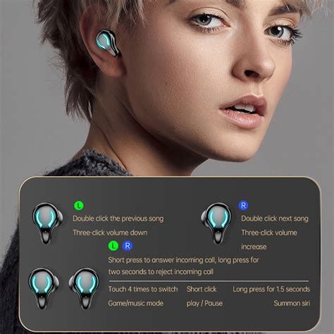 Sut True Wireless Earbuds Bluetooth Headphones With Charging Case Us Version