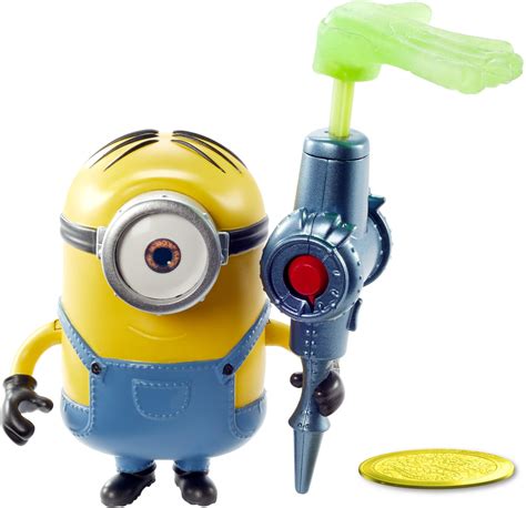 Minions Sticky Hand Stuart Action Figure Toy For Kids 4 Years Old And Up