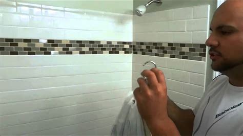 How To Install A Shower Curtain Liner Youtube
