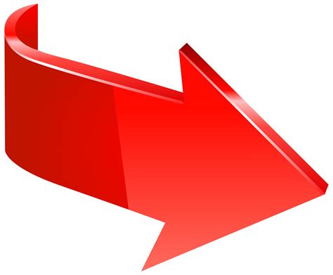 Red Arrow Png Transparent Image Download Size 6135x5071px