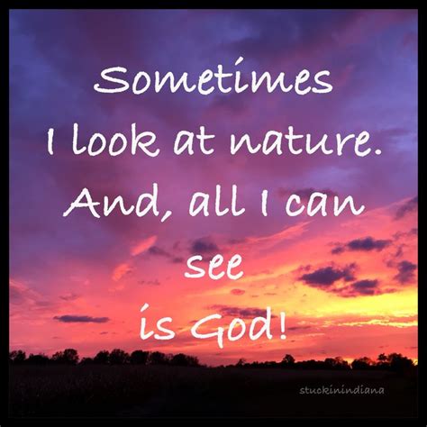 Sometimes I Look At Nature And All I Can See Is God ~ Selah