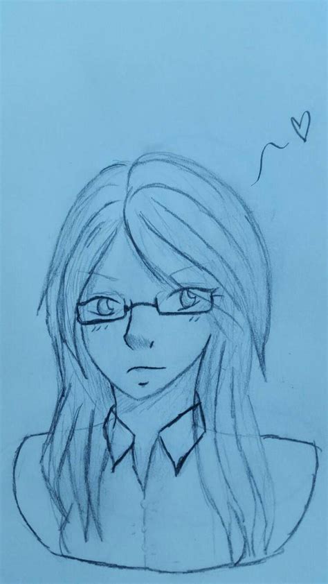 Anime Girl With Glasses By Thefairytail12 On Deviantart