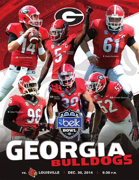 2014 Georgia Bulldogs Bowl Guide By Georgia Bulldogs Athletics Issuu