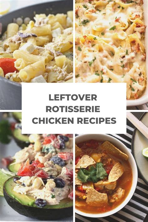 With the help of over 60 leftover chicken recipes, you will never again run out of dinner ideas. Leftover Rotisserie Chicken Recipes » The Thirsty Feast