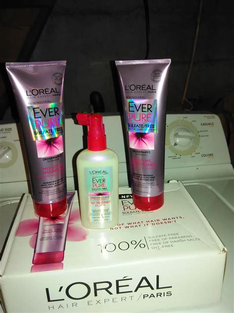Loreal Ever Pure Is A New Exciting Hair Care Line Form Loreal