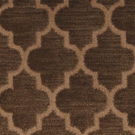 Shop Stainmaster Walnut Nylon Fashion Forward Carpet Sample At