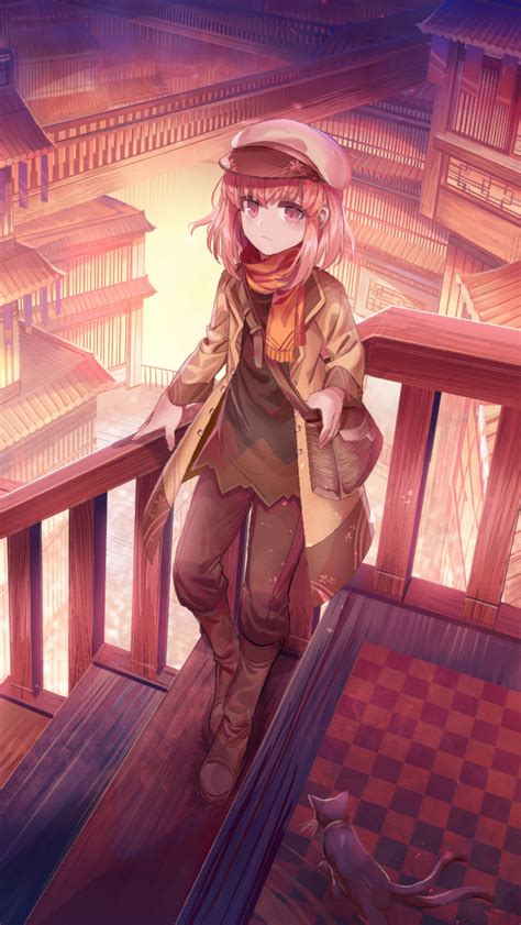 640x1136 Resolution Anime Girl Portrait Iphone 55c5sse Ipod Touch