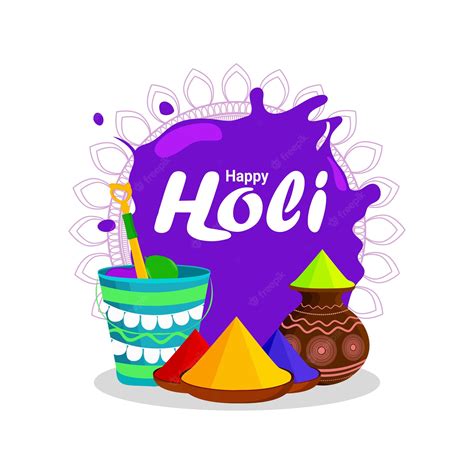 Premium Vector Happy Holi Indian Festival Celebration Background