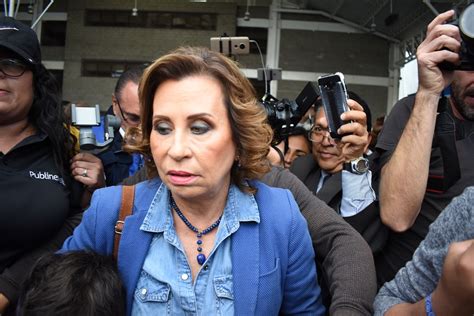 Arrestan A Excandidata Presidencial De Guatemala Sandra Torres