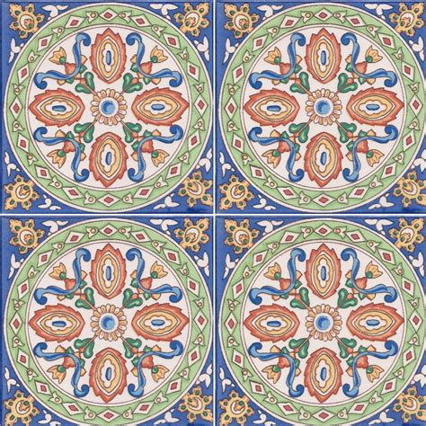 Hand Painted Tile Gallary One Of A Kind Tiles By Mizner Tile Studio