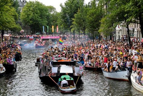 amsterdam substitutes ‘pride walk for canal parade in 25th anniversary of gay pride jakarta