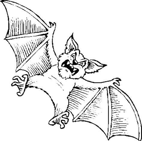 Printable Bat Coloring Pages