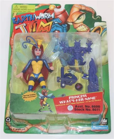 Playmates Earthworm Jim 1994 Princess Whats Her Name Action Figure