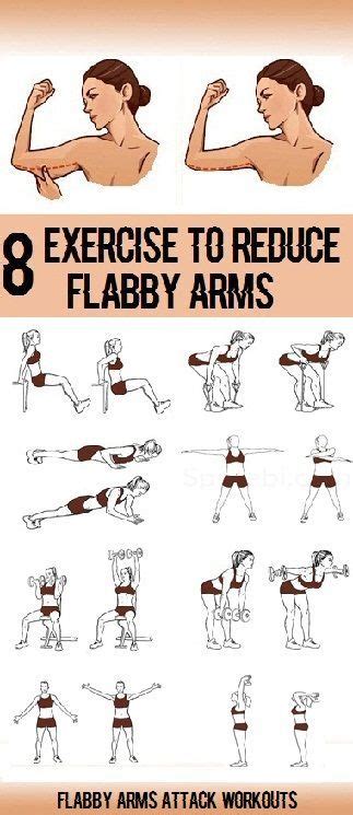 8 Simple Exercise To Reduce Flabby Arms Exercise Easy Workouts