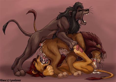 Rule Fellatio Kovu Male Mufasa Multiple Males Oral Sex Side View Simba The Lion King Yaoi