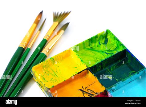 Watercolor Paints Hi Res Stock Photography And Images Alamy