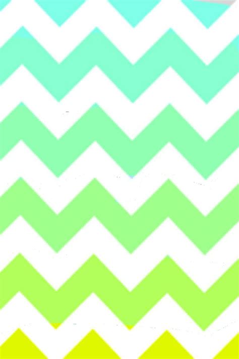 Green Chevron Iphoneipod Wallpapers Pinterest