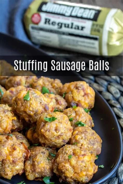 Stuffing Sausage Balls Home Made Interest