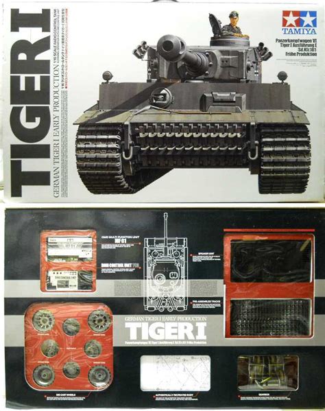 Tamiya German Tiger I Early Production Full Option R C Panzer Vi