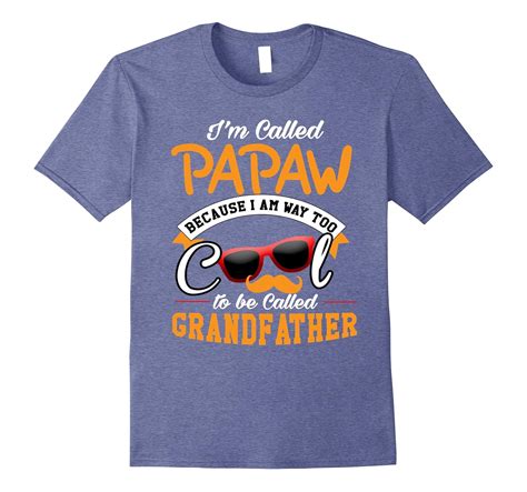 Mens Funny Papaw Grandfather T Shirt For Father’s Day