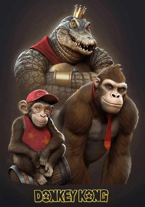 Realistic Donkey Kong By Raf Grassetti Rdonkeykong