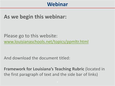 Ppt Louisiana Department Of Education Powerpoint Presentation Free