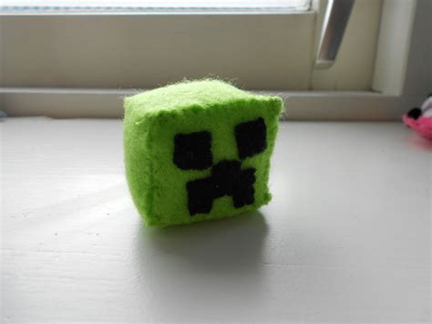 Minecraft Creeper Cube · A Shape Plushie · Sewing On Cut Out Keep