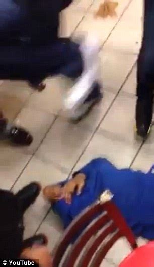 Moment Gang Member Who Viciously Beat Girl At Mcdonalds Was Laughing