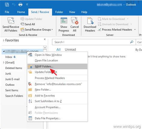 Fix Imap Folders Not Showing In Outlook Pane Solved