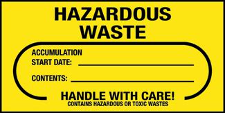 Electromark Hazardous Waste Handle With Care Label My XXX Hot Girl