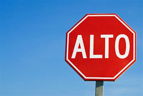 Alto Stop Sign Stock Photos Pictures And Royalty Free Images Istock
