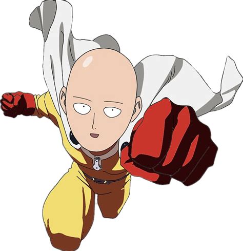 Everything would be fine, but that's what confuses saitama. Check out this transparent One Punch Man Saitama striking ...