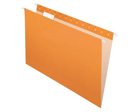 Pendaflex Recycled Hanging File Folders Legal Size Orange