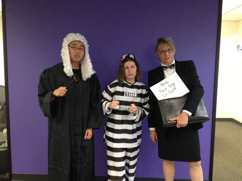 Legal Team “day In Court” Legally Blonde Academic Dress Blonde