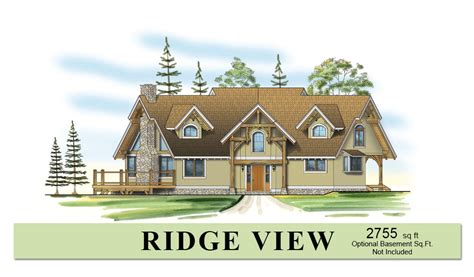 Ridge View Timber Home Floor Plan By Hamill Creek Timber Homes